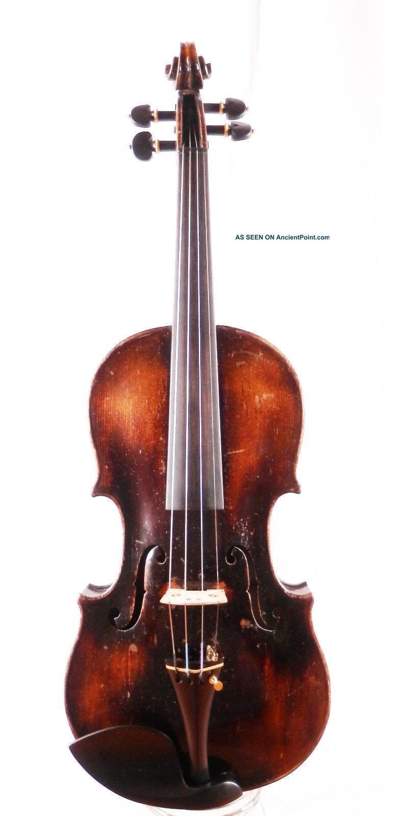 Antique Simon Kriner Anno 1820 Labeled 4/4 Old Master Violin (fiddle,  Geige) String photo