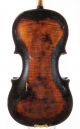 Antique Simon Kriner Anno 1820 Labeled 4/4 Old Master Violin (fiddle,  Geige) String photo 3