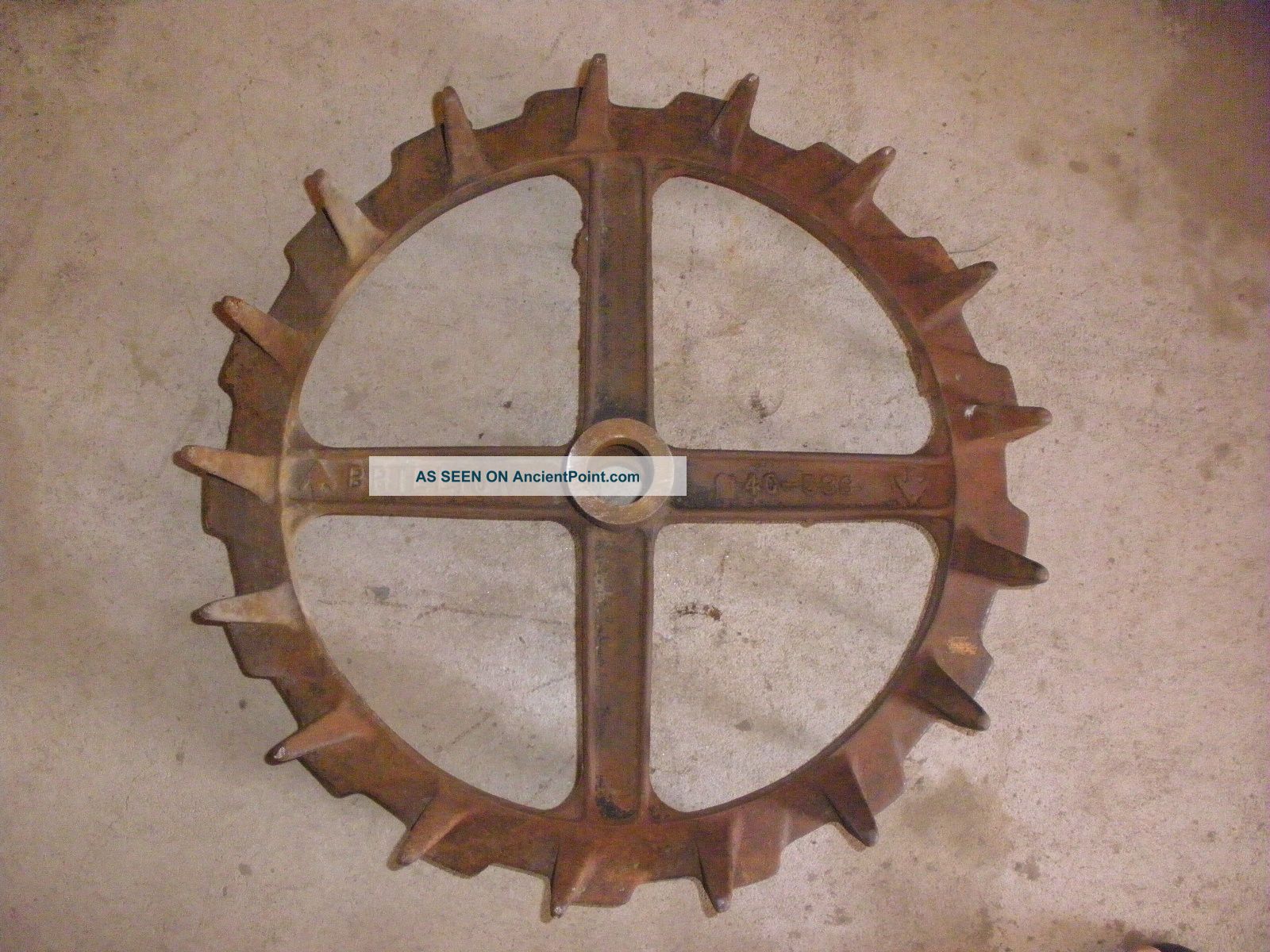 Brillion Packer Industrial Wheel For Decorative Decor Steampunk Other photo