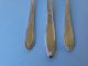 3 Antique Silverplate Cocktail Forks – Rogers Flatware & Silverware photo 1