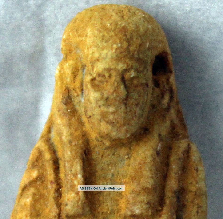 Ancient Egyptian Faience Shabti Amulet Undated (46mm) Egyptian photo