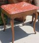 Antique French Provincial Occasional Table W Rouge Marble Top Nr Pre-1800 photo 2