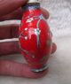 Collection Of Old Enamel Painting The Red Plum Blossom,  Snuff Bottle Snuff Bottles photo 2