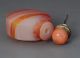 Chinese Rouge Colored Handwork Peking Glass Snuff Bottle - Jr10570 Snuff Bottles photo 5