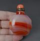 Chinese Rouge Colored Handwork Peking Glass Snuff Bottle - Jr10570 Snuff Bottles photo 6