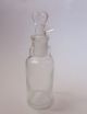 Antique German Tk Drop Opium Anaesthesia Medical Aqua Blue Glass Bottle Size 1 Other photo 1