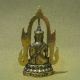 Holy Buddha Sculpture Triumph Good Luck Safety Sacred Charm Thai Amulet Amulets photo 2