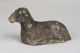 Two Ancient - Antique Chinese Han - Tang Dynasty Pottery Pieces/ Lamb & Basket Sheep photo 2