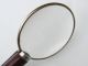Vintage - Pen Lid Style Magnifying Glass With Red Celluloid Handle - Circa 1930 ' S Other photo 1