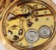 Swiss Minute Repeater 585.  Gold Hunter Pocket Watch 1890 Taschenuhr Montre Coq Engineering photo 9