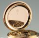 Swiss Minute Repeater 585.  Gold Hunter Pocket Watch 1890 Taschenuhr Montre Coq Engineering photo 5