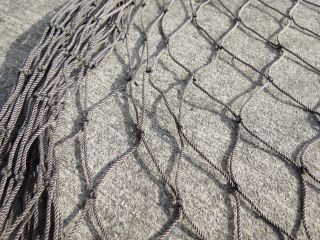 5 Feet X 16 Feet Brown/gray Alaskan Seine Net Fishing Fish Netting (n222) photo