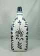Antique Faience Majolica Apothecary Wine Bottle Jug Coat Of Arms Rama Italy 20 