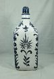 Antique Faience Majolica Apothecary Wine Bottle Jug Coat Of Arms Rama Italy 20 