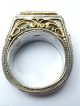 Byzantine - Medieval Ring Solid Gold K18 & Silver Byzantine photo 1