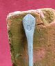 Authentic 17th Century Pewter Spoon With A Crowned Mark City Of Amsterdam Metalware photo 2
