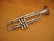 Harry B.  Jay Columbia Silver Bb Trumpet In 9213 - Brass photo 1