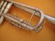 Harry B.  Jay Columbia Silver Bb Trumpet In 9213 - Brass photo 8