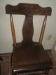 Antique Primitive Wood Chair (your Choice) 1800-1899 photo 1
