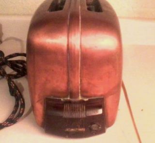 Very Rare Antique Toastmaster Toaster (copper) photo
