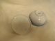 Japanese Vintage White And Blue Porcelain Covered Bowl/ Sugar Bowl Bowls photo 6