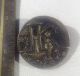 Charming Stamped Brass Large Picture Shank Button Neoclassical Putti Fountain Buttons photo 1