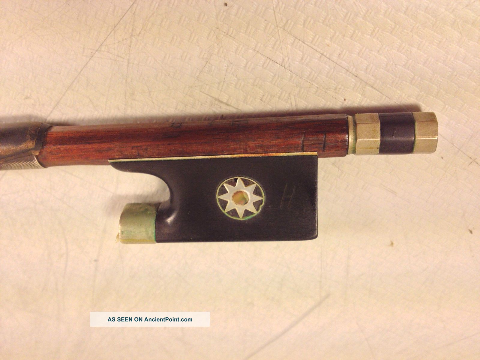 Antique Francois Nicolas Or Charles? Tourte Violin Bow Belonged To Curly Herdman Other photo