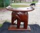 Rare Fanti Tribe Carving Elephant Seat (see Link To Antique Roadshow Example) Other photo 5