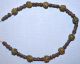 Antique Yoruba Lost Wax Gilded Brass & Copper Beads,  Nigeria Jewelry photo 1