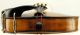 Wonderful Antique German Violin By Louis Lowendall,  Dresden,  1886, String photo 11