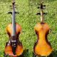 Fine Antique Czech Violin By Richard Gareis,  Bleistadt.  Full & Healthy Tone String photo 9