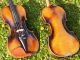 Fine Antique Czech Violin By Richard Gareis,  Bleistadt.  Full & Healthy Tone String photo 7