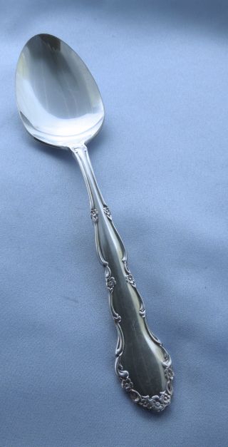 Nobility Plate Polonaise Silverplate Flatware Serving Spoon photo