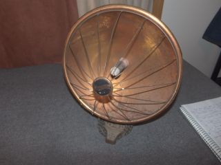 Vintage Westinghouse Cozy Glow Heater Copper Disk Iron Base 1920 ' S Decorative photo