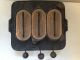 Antique Cast Iron Wick Style Heater Primitives photo 1