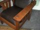 Mission Morris Chair Flat Arm Early Gus Style 1900-1950 photo 4