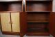 Parchment Art Deco Walnut Cabinets With Solid Brass Pulls Art Deco photo 3