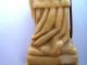 Antique Celluloid ' Female Knight Guard ' Letter Opener / 9 5/8 