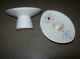 2 - Mid Century Modern Eames Era Ceramic Starburst Candle Holders 1950s Mid-Century Modernism photo 1