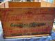 Antique Advertising Smith Orchard Wood Crate Graphics Wooden Box Primitive Primitives photo 8