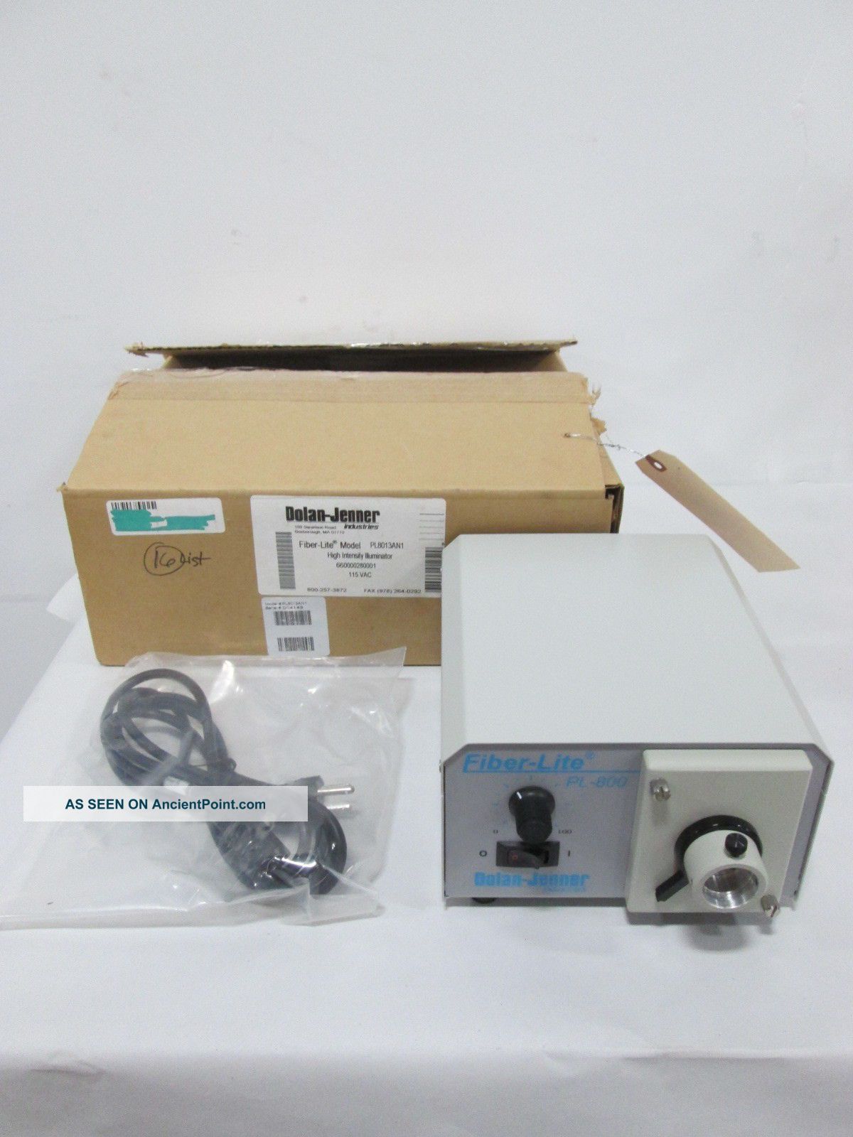 New Dolan - Jenner Pl8013an1 Fiber - Lite High Intensity Illuminator 200w D386703 Microscopes & Lab Equipment photo