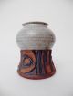 Mid Century Modern Mcm Bruce Tomkinson California Studio Art Pottery Vase Eames Mid-Century Modernism photo 5