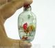 Chinese Hand Painted Inside Painting Crystal - Glass Snuff Bottles In Box 4 Items Snuff Bottles photo 3