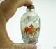 Chinese Hand Painted Inside Painting Crystal - Glass Snuff Bottles In Box 4 Items Snuff Bottles photo 7