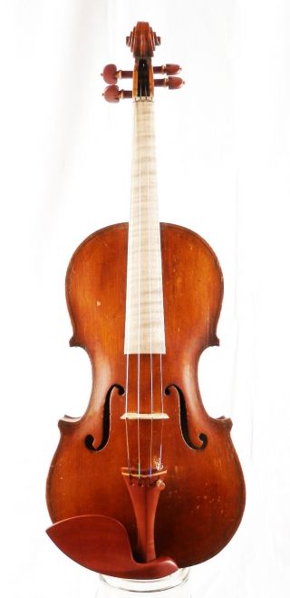 Antique 100 Year Old 4/4 Italian Or German School Violin (fiddle,  Geige) photo