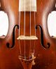 Antique 100 Year Old 4/4 Italian Or German School Violin (fiddle,  Geige) String photo 4