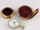 Benjamin Barber Quadruple Case Verge Fuse Ottoman Market 1790 Horn Pocket Watch Near Eastern photo 8