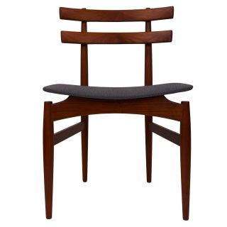 Danish Mid Century Modern Teak Dining Chairs By Poul Hundevad,  Ca.  1958 - Denmark photo