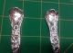 4 Marguerite Sterling Silver Soup Spoons 6 - 1/2 Inch Spoon By Gorham Mono Flatware & Silverware photo 2