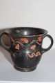 Quality Ancient Greek Hellenistic Pottery Crater Wine Cup 3rd Century Bc Greek photo 1